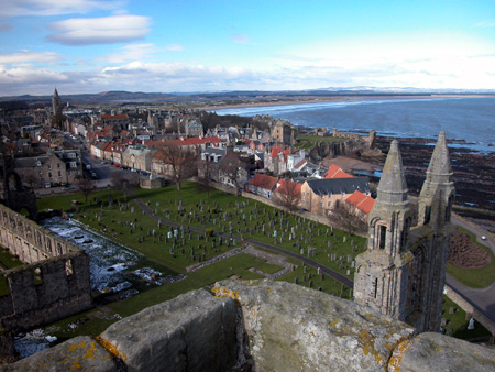 "View from St. Rule's Tower - St. Andrews" is copyright ï¿½ 2006 by James G. Mundie. All rights reserved.  Reproduction prohibited.