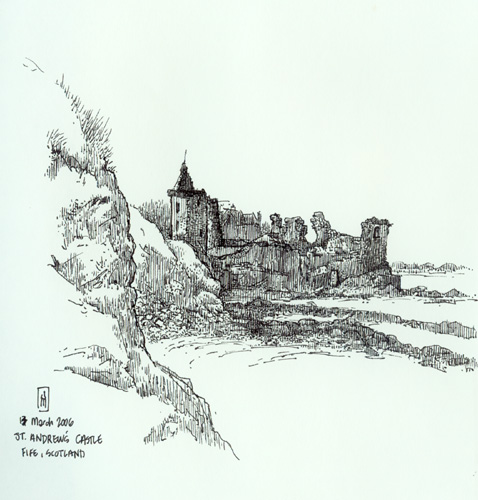 "St. Andrews Castle (Fife, Scotland)" is copyright  2006 by James G. Mundie. All rights reserved.  Reproduction prohibited.