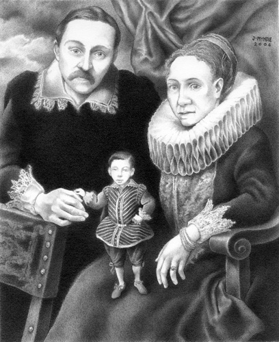 "Portrait of Dudly Foster and His Family" is copyright  2006 by James G. Mundie. All rights reserved.  Reproduction prohibited.
