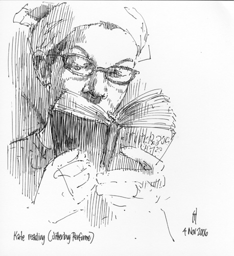 "Kate Reading (Jitterbug Perfume)" is copyright  2006 by James G. Mundie. All rights reserved.  Reproduction prohibited.