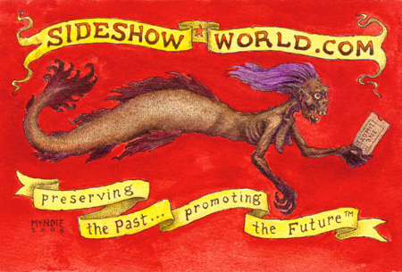 "Logo for SideshowWorld.com" is copyright  2005 by James G. Mundie. All rights reserved.  Reproduction prohibited.