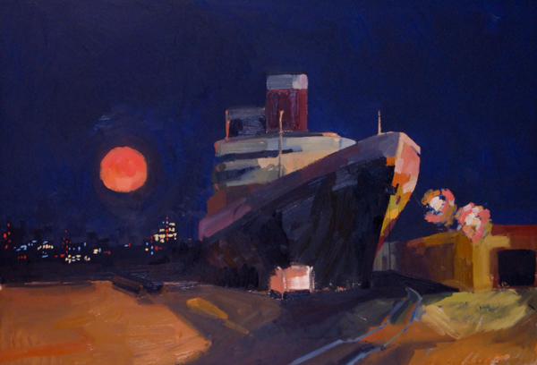 "August Moon (USS United States)" is copyright  2008 by Kate Kern Mundie. All rights reserved.  Reproduction prohibited.