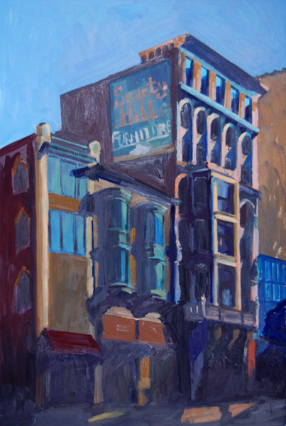 "Early Morning (Chestnut Street)" is copyright  2008 by Kate Kern Mundie. All rights reserved.  Reproduction prohibited.
