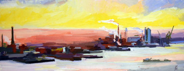 "Delaware Dawn" is copyright © 2011 by Kate Kern Mundie. All rights reserved.  Reproduction prohibited.
