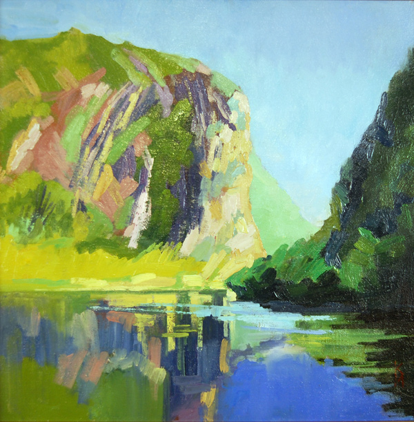 "Delaware Water Gap No. 1" is copyright © 2010 by Kate Kern Mundie. All rights reserved.  Reproduction prohibited.