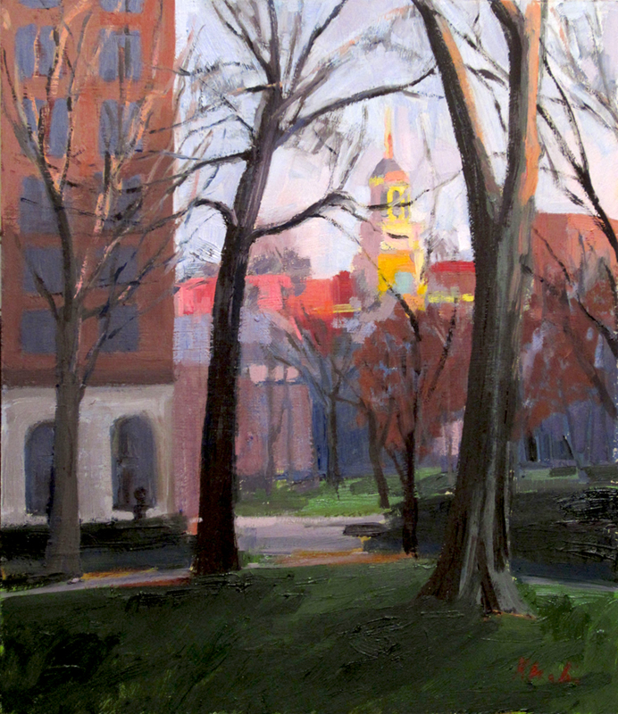"Independence Hall, Sunrise" is copyright  2012 by Kate Kern Mundie. All rights reserved.  Reproduction prohibited.