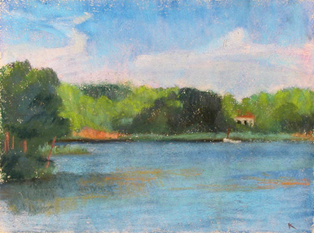 "Great Pond, Wellfleet" is copyright    2005 by Kate Kern Mundie. All rights reserved.  Reproduction prohibited.