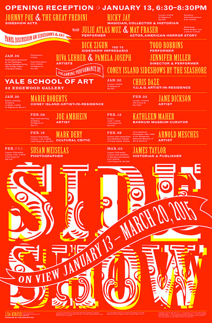 Side Show at Yale School of Art.